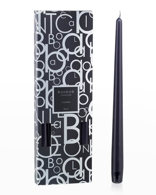 Candela Candlesticks, Black